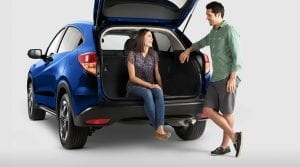 Honda HR-V, Designed with a conveniently low lift-over height to help make it easy and painless to load furniture, groceries, gear or almost any other kind of cargo.