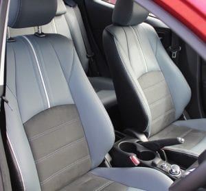 Mazda 2 website interior front view